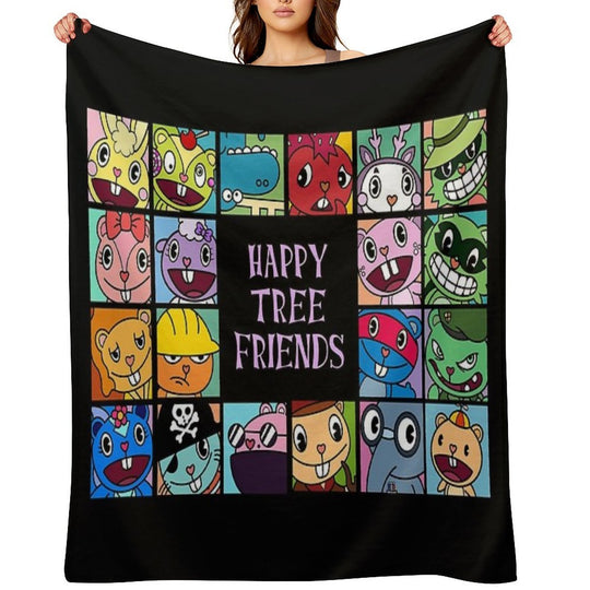 Happy Tree Friends Comfort Throw Blanket