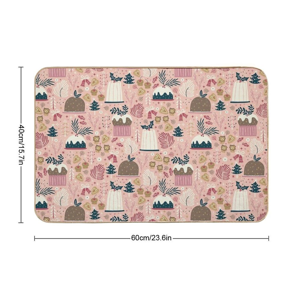 Holiday Delights  Fade-Resistant Bath Mat