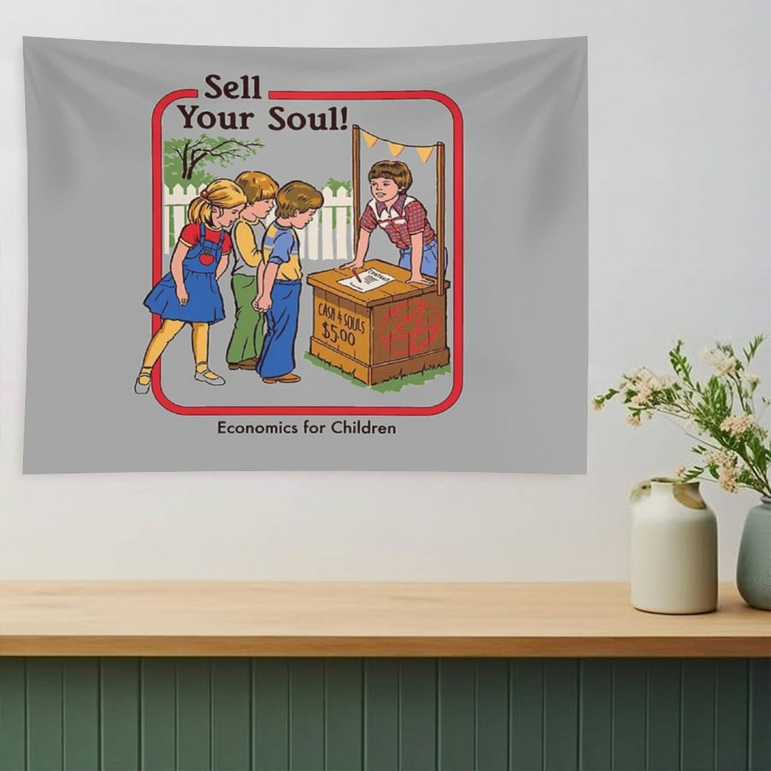 Sell Your Soul Tapestry