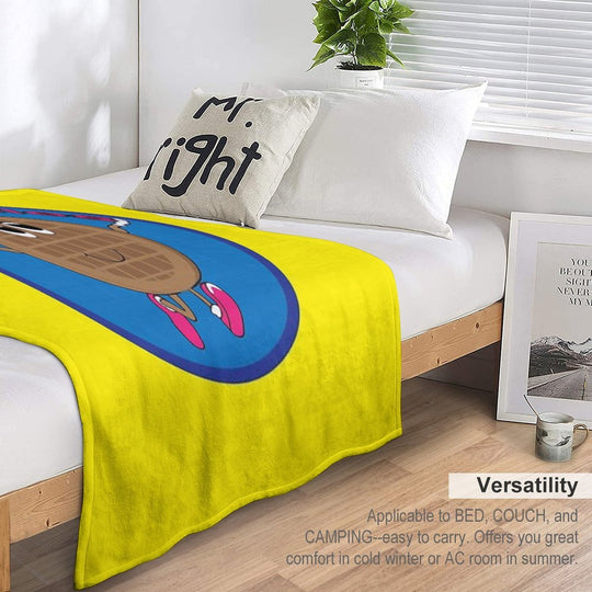 Charlie Waffles! Compact Throw Blanket