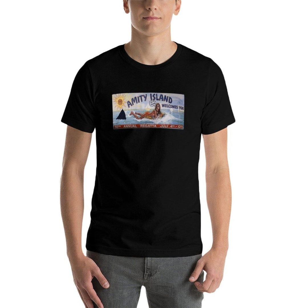 Welcome To Amity Island  Vintage-inspired T-Shirt