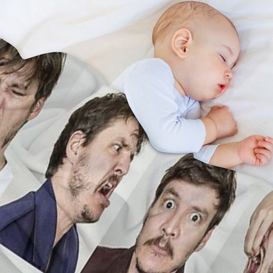 Pedro Pascal Eco-conscious Throw Blanket