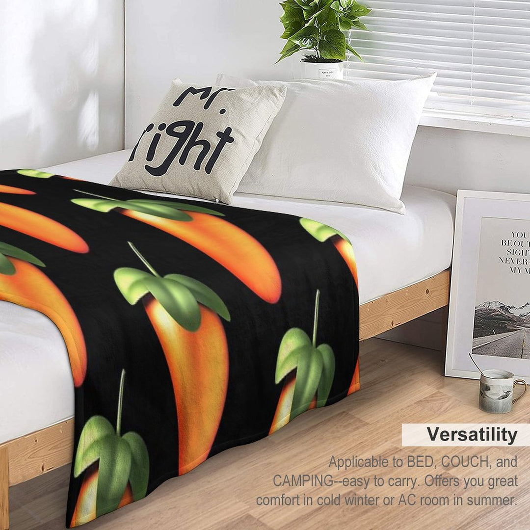 Fl Studio Logo Sticker All-season Throw Blanket