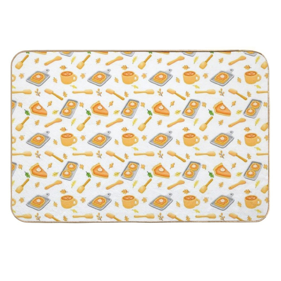 Thanksgiving Day  Repositionable Bath Mat