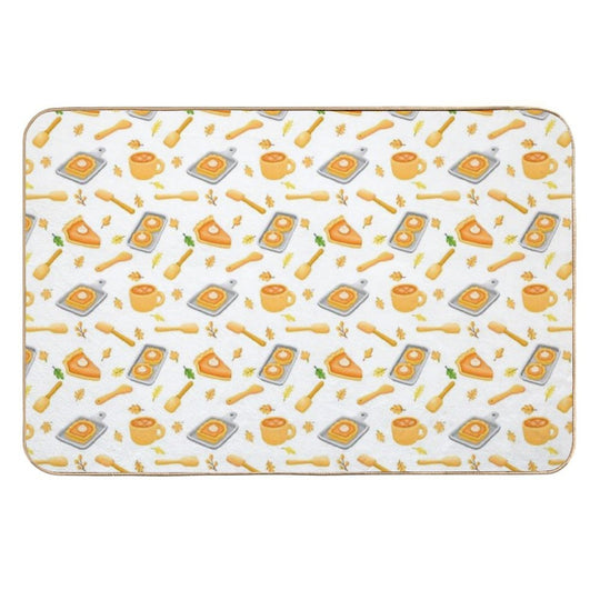 Thanksgiving Day  Repositionable Bath Mat