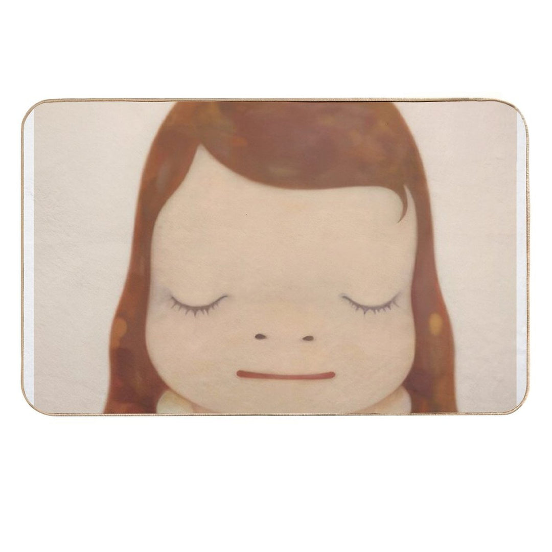 Yoshitomo Nara  Slip-Resistant Bath Mat