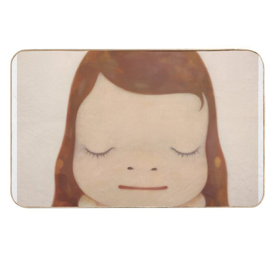 Yoshitomo Nara  Slip-Resistant Bath Mat