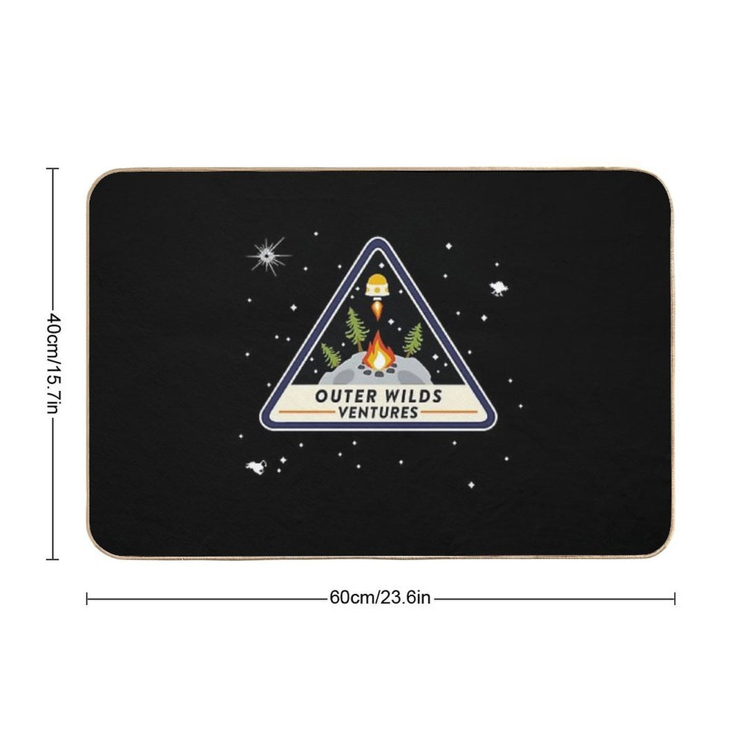 Outer Wilds Ventures Patch Essential .  Dirt-Trapping Bath Mat