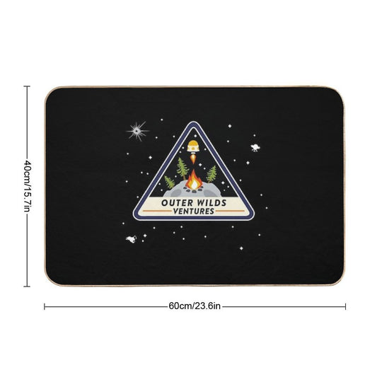 Outer Wilds Ventures Patch Essential .  Dirt-Trapping Bath Mat