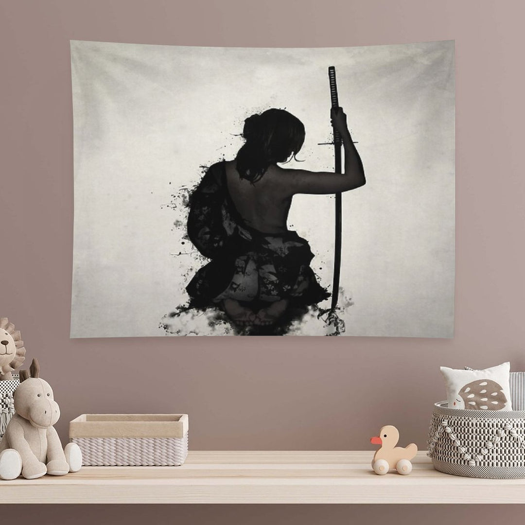 Female Samurai - Onna Bugeisha Tapestry