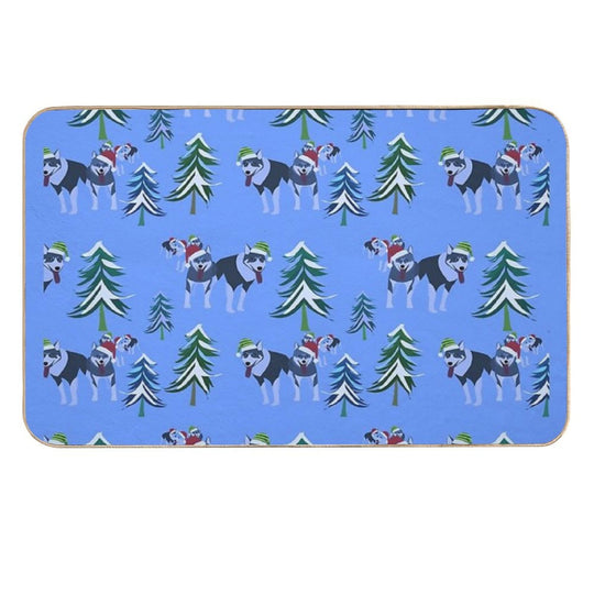 Dog Sledding in Lapland  Pet-Safe Bath Mat