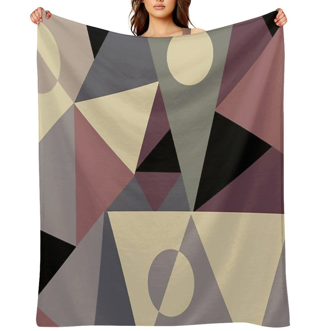 Triangulation I Lightweight Throw Blanket