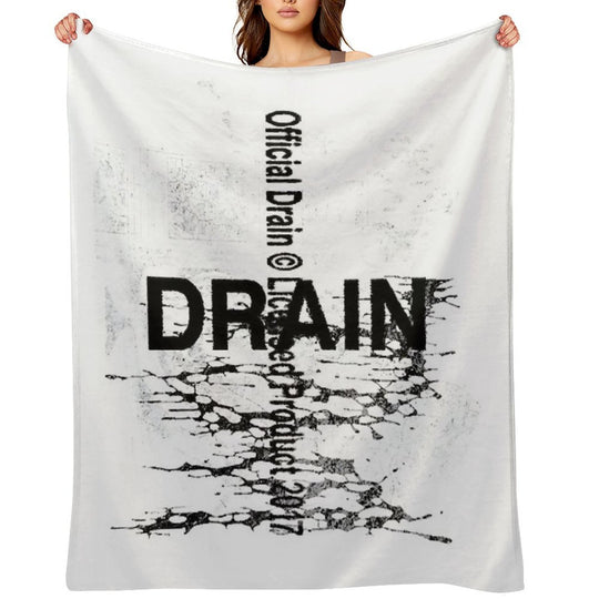 Drain Gang Logo Merch Lightweight Throw Blanket