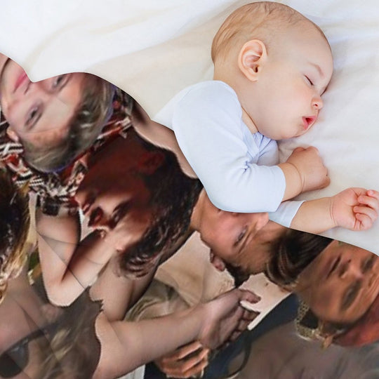 Rudy Pankow Photo Collage Premium Throw Blanket