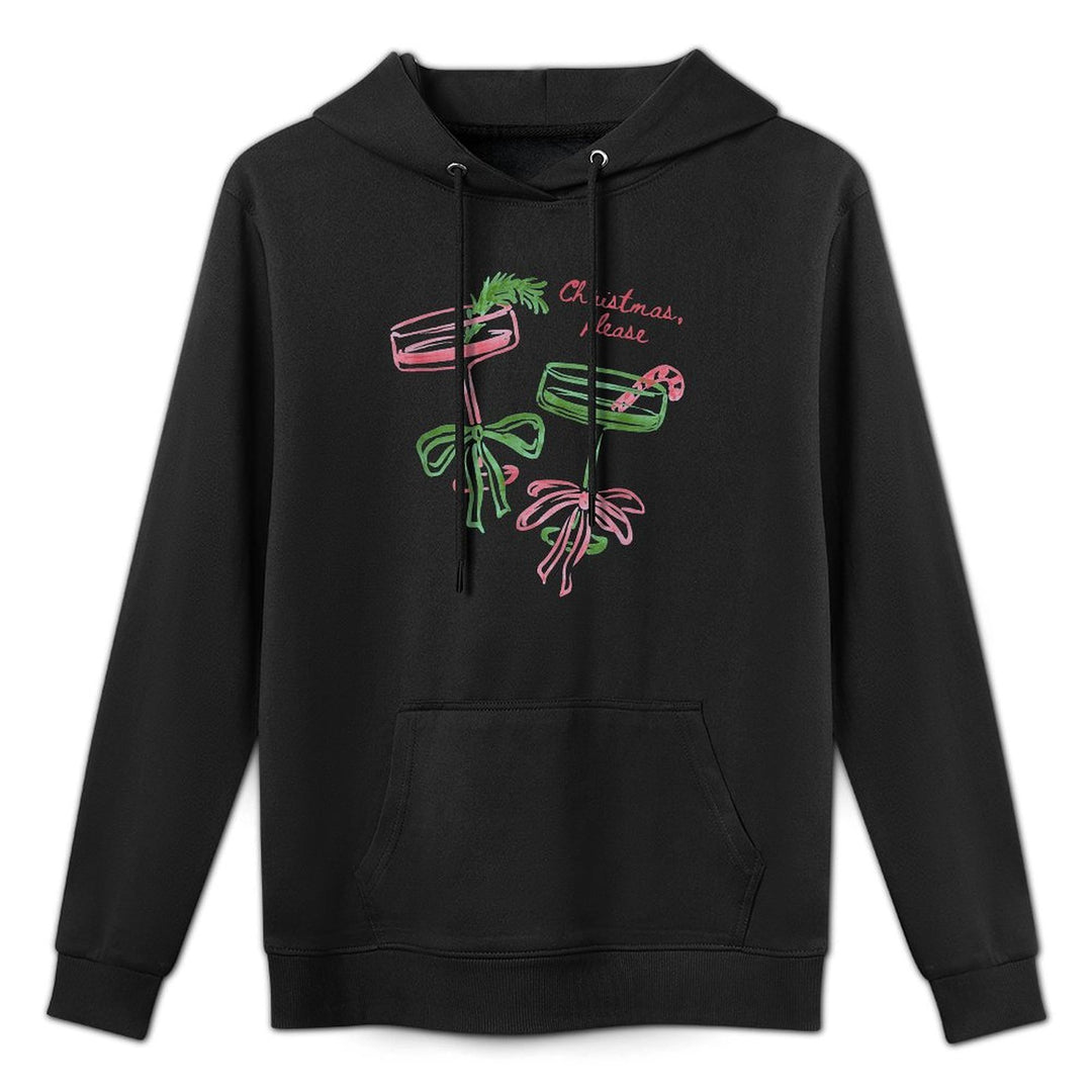 Merry Cocktails Relaxed Fit Hoodie