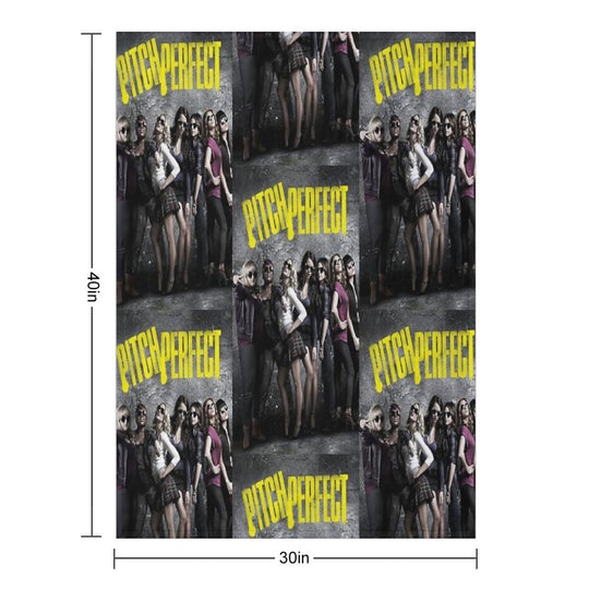 Pitch Perfect Film Comedy Wrinkle-free Throw Blanket