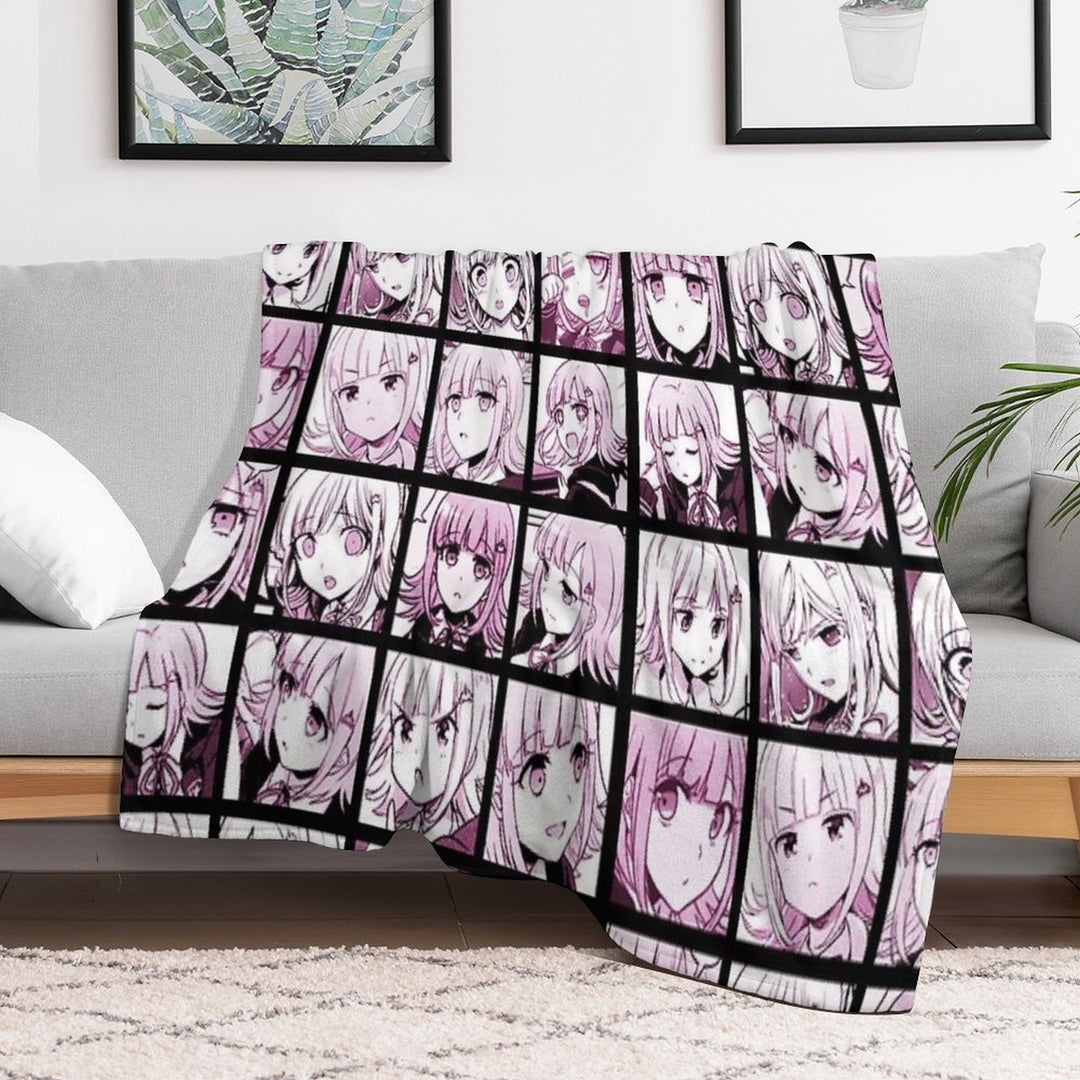 Chiaki Manga Collection (Colored) All-season Throw Blanket
