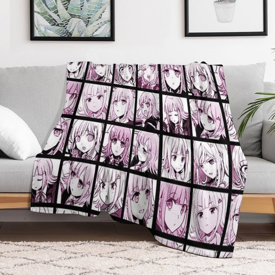 Chiaki Manga Collection (Colored) All-season Throw Blanket