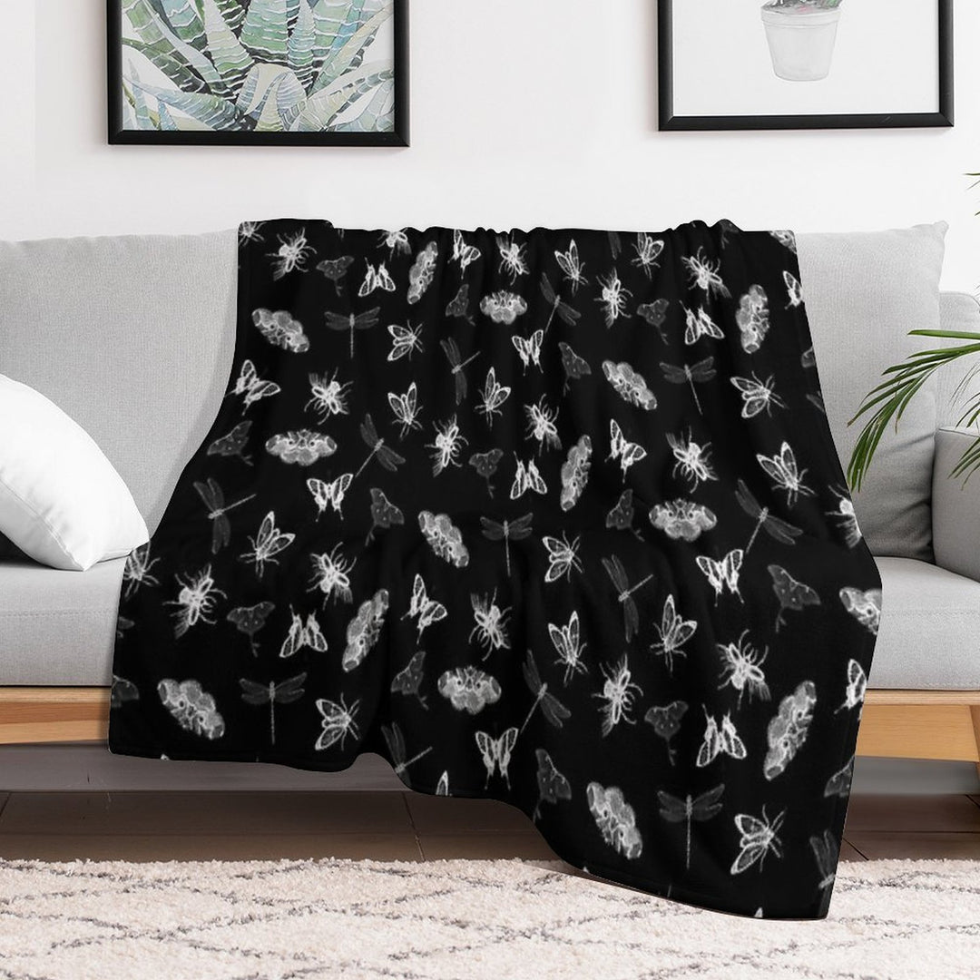 Entomologist Nightmares Anti-pilling Throw Blanket