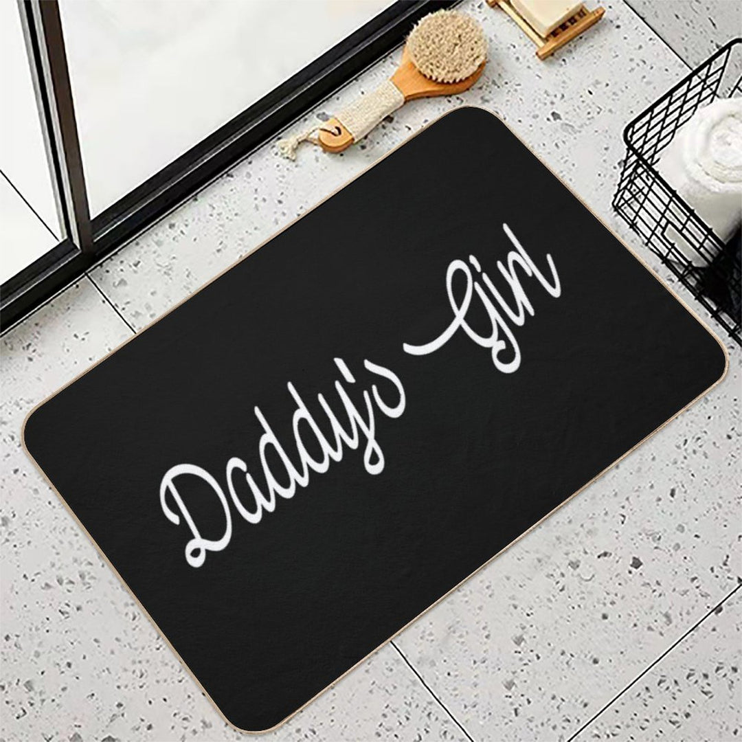 Daddy's Girl  Easy To Clean Bath Mat