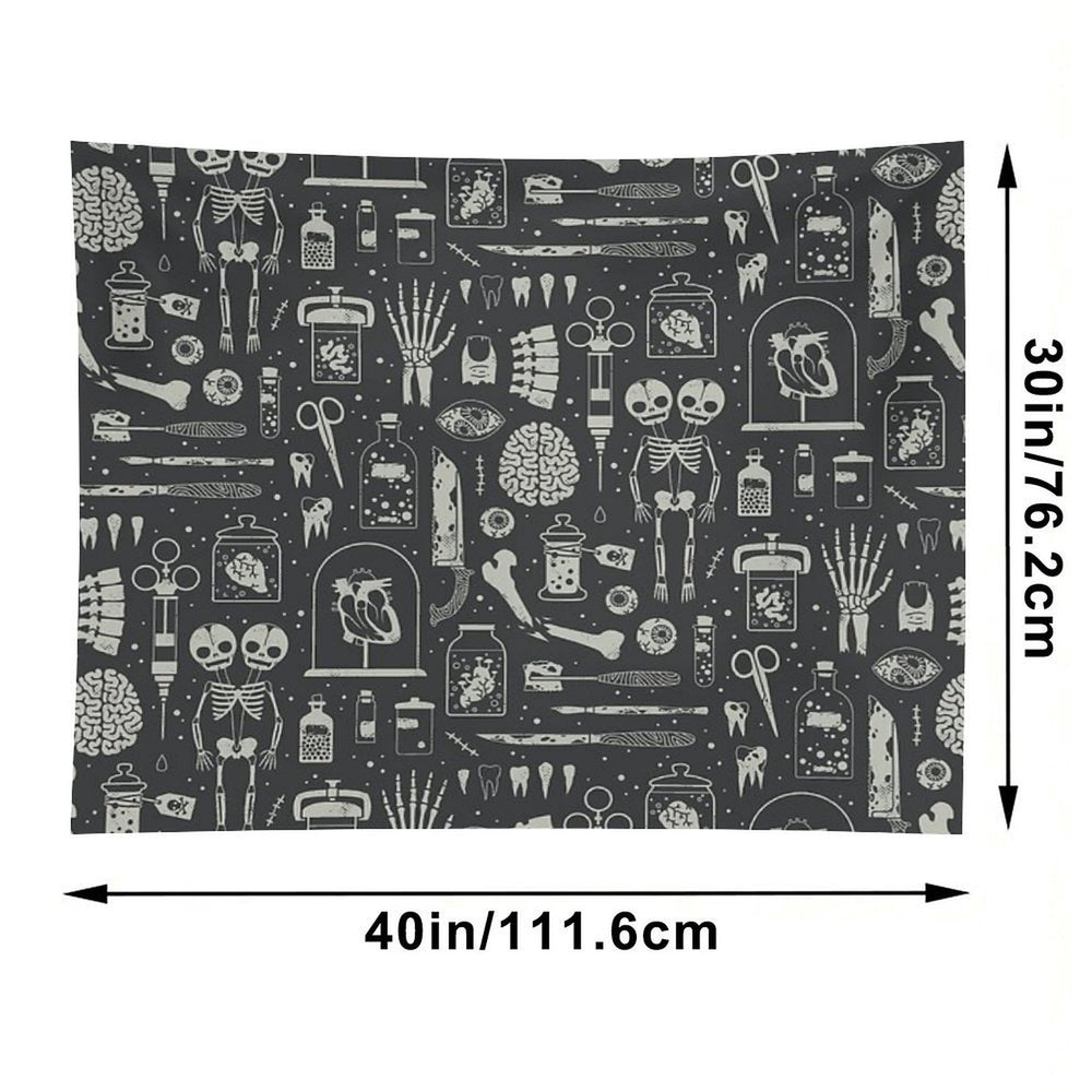 Oddities X-Ray Tapestry