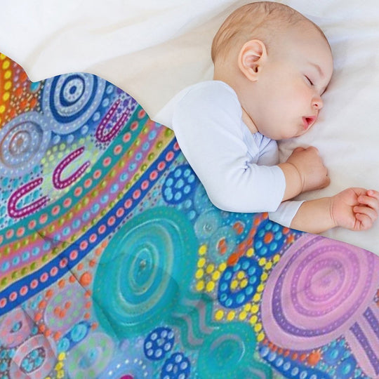 Family Gathering Versatility Throw Blanket