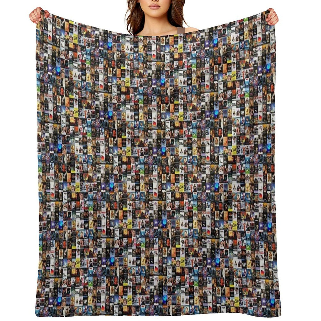 Mixed Movie Montage Comfort Throw Blanket