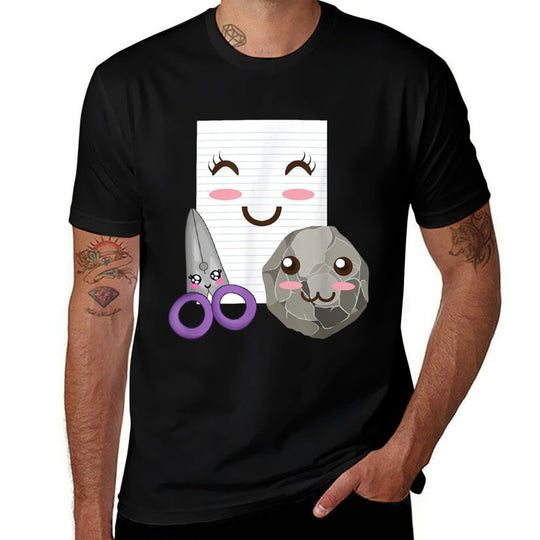 Rock Paper Scissors Funny Group Halloween Costumes  Quick-drying T-Shirt