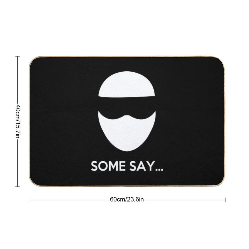 Some Say... The Stig Essential T-Shirt Durable Bath Mat