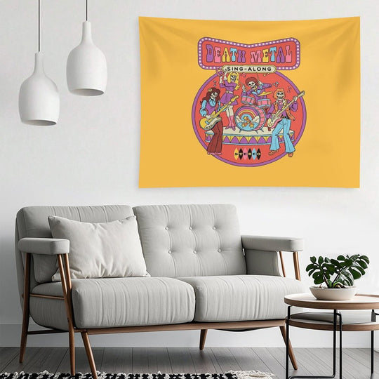 Death Metal Sing-Along Tapestry