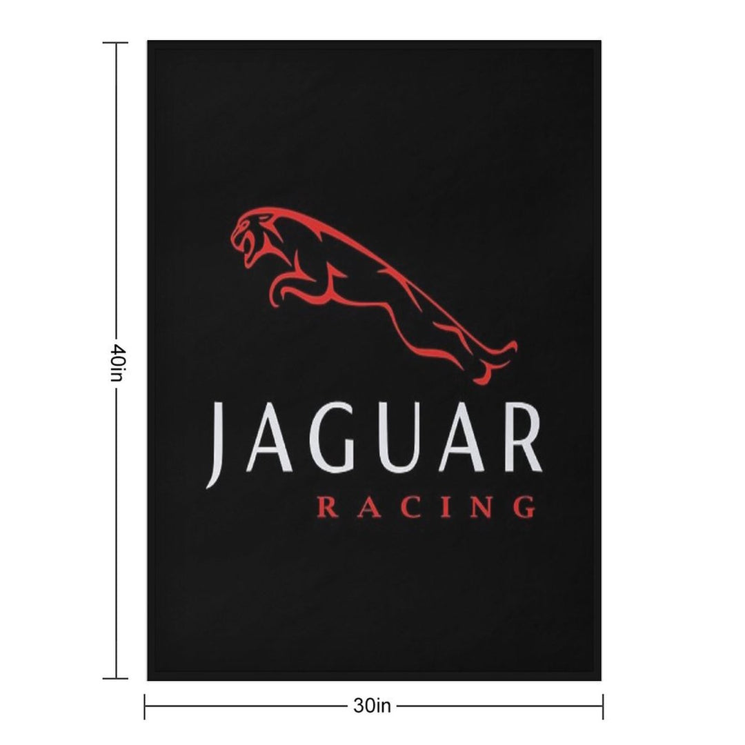 Serene Jaguar Cars Land Rover Logo BMeadows Compact Throw Blanket