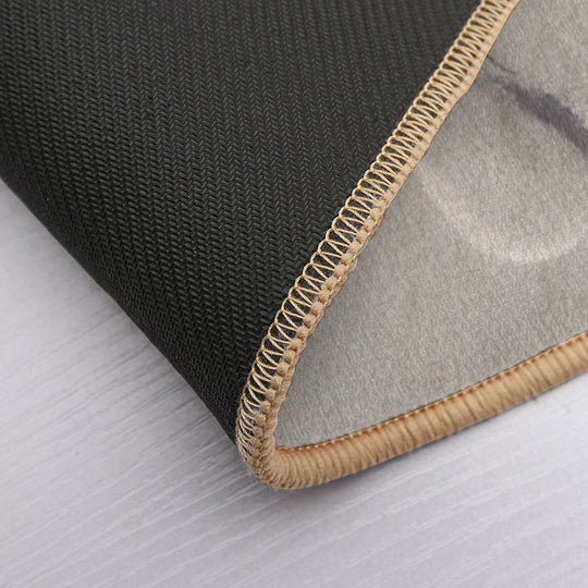 Seaside Serenity Footprints Beach Bath Mat Beach Themed Decorations  Multi-Purpose Bath Mat