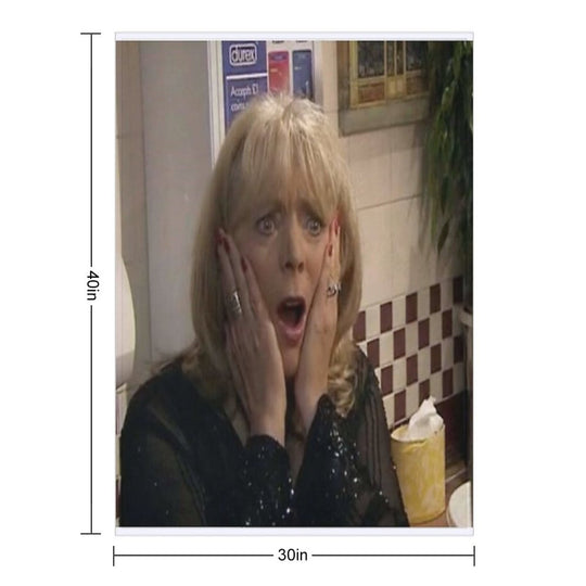Pam from Gavin And Stacey Wrinkle-free Throw Blanket