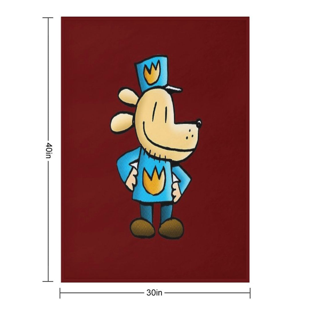 Dogman All-season Throw Blanket