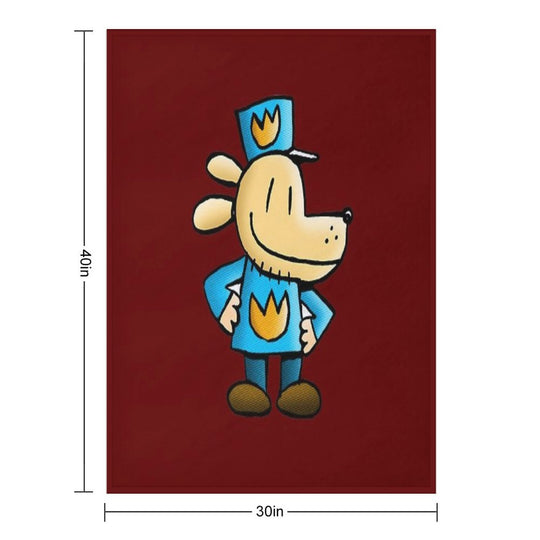 Dogman All-season Throw Blanket