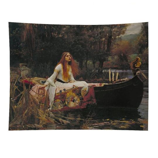 The Lady of Shalott -  John William Waterhouse Tapestry