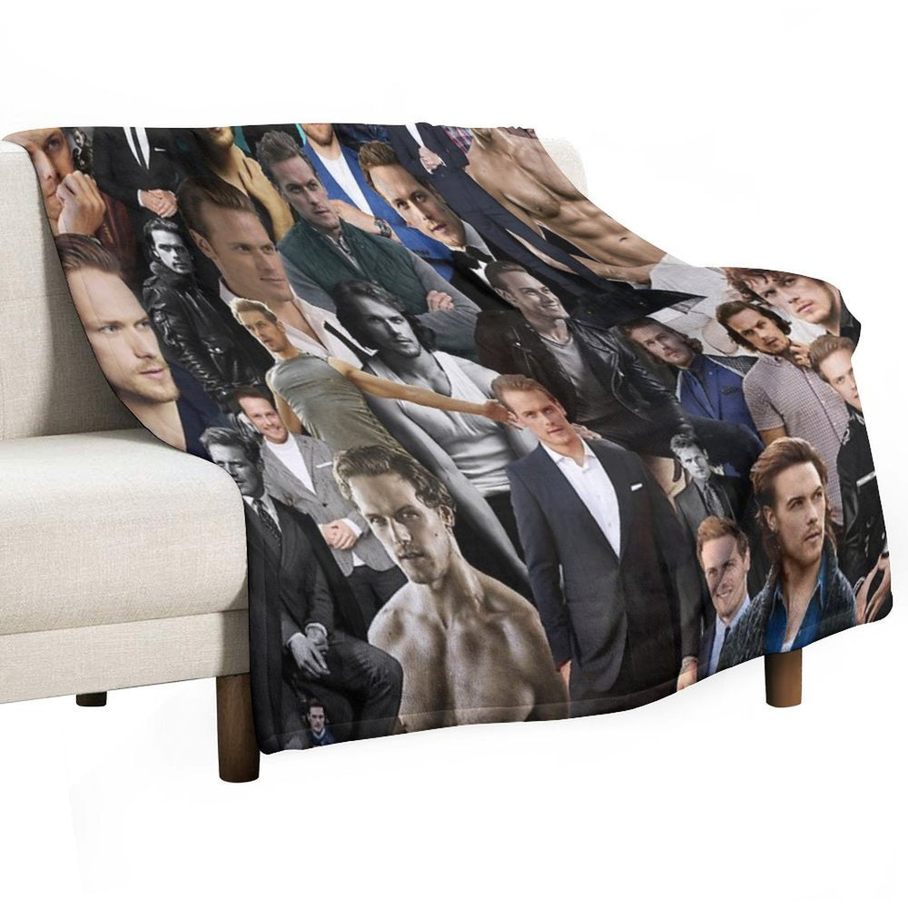 Sam Heughan Compact Throw Blanket