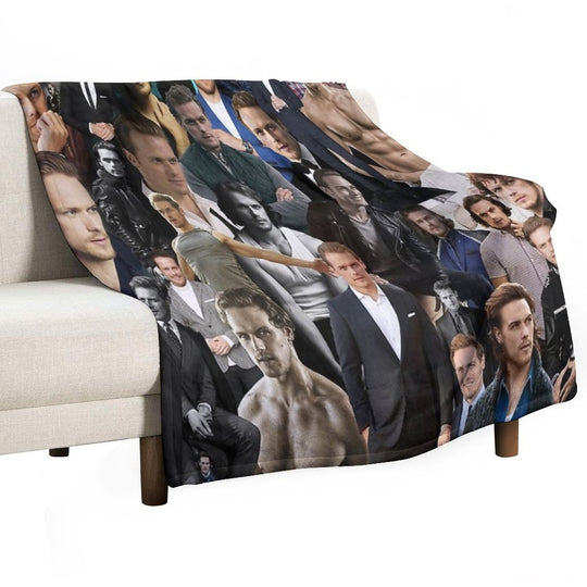 Sam Heughan Compact Throw Blanket
