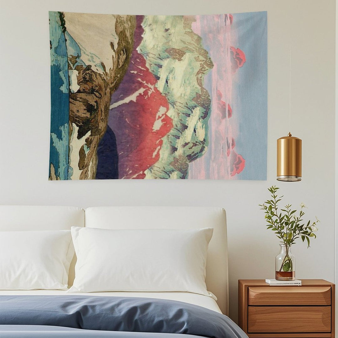 Winter in Keiisino - Nature Landscape Tapestry