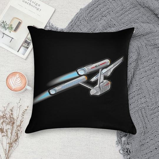 Enterprise Classic Soft Washable Throw Pillow