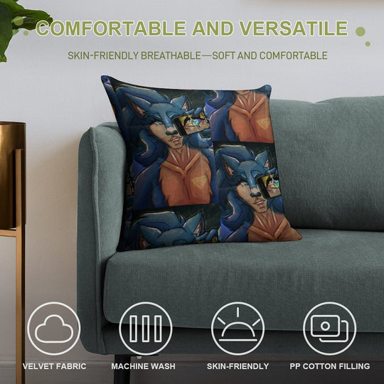 Cosmic Eternity - Sonic The Hedgehog Soft Gift Ready Throw Pillow