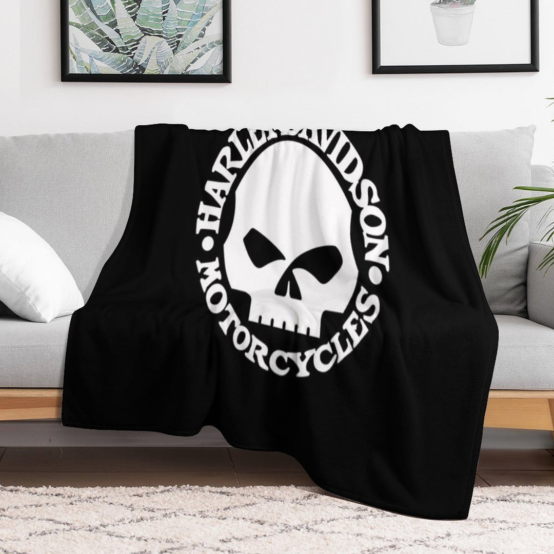 Club Hog Boys Cruiser Motorcycle HD Durable Throw Blanket