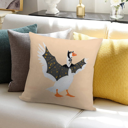 Bat Goose Soft Luxury Feel Throw Pillow