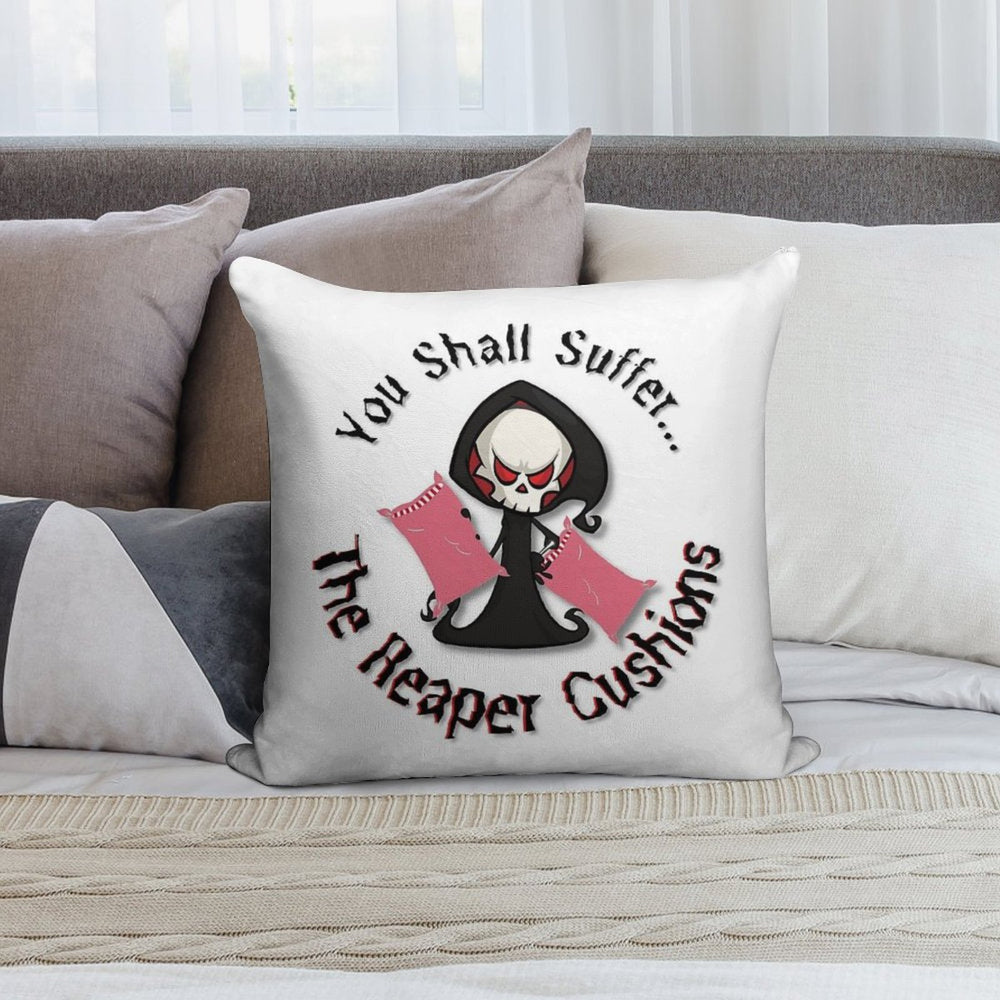 The Reaper Cushions Soft Durable Construction Throw Pillow