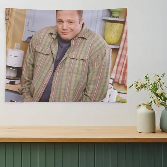 Kevin James Shrug Tapestry