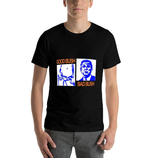 Good Bush Bad Bush Funny George W. POTUS USA Vintage  Classic T-Shirt