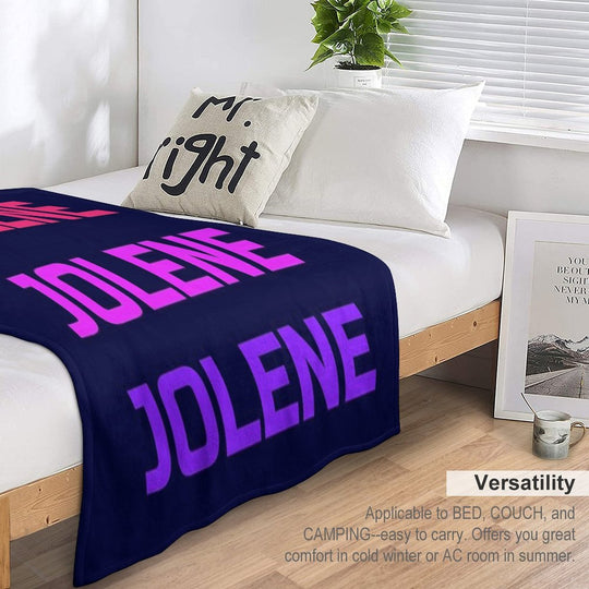 Jolene Retro 80s Multi-functional Throw Blanket