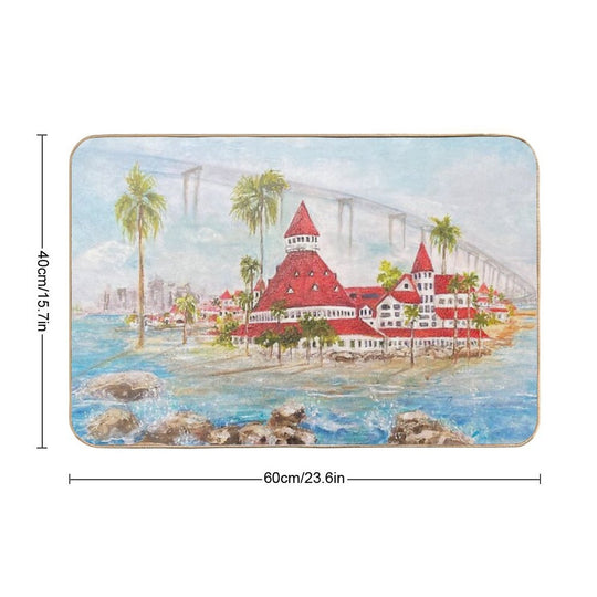 Hotel Del 4  Rapid-Drying Bath Mat