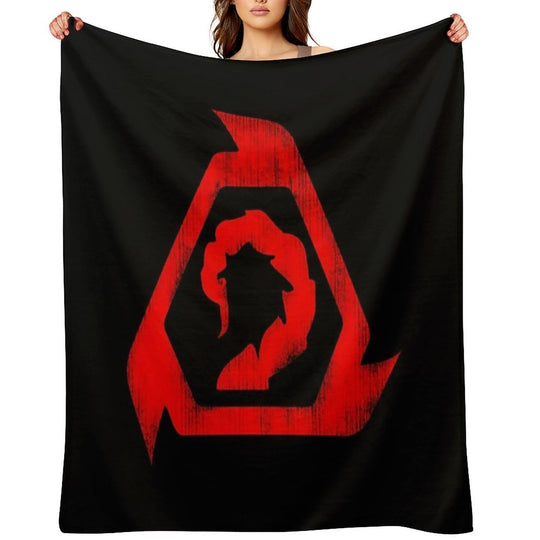 Nod - Grunge Velvety-soft Throw Blanket