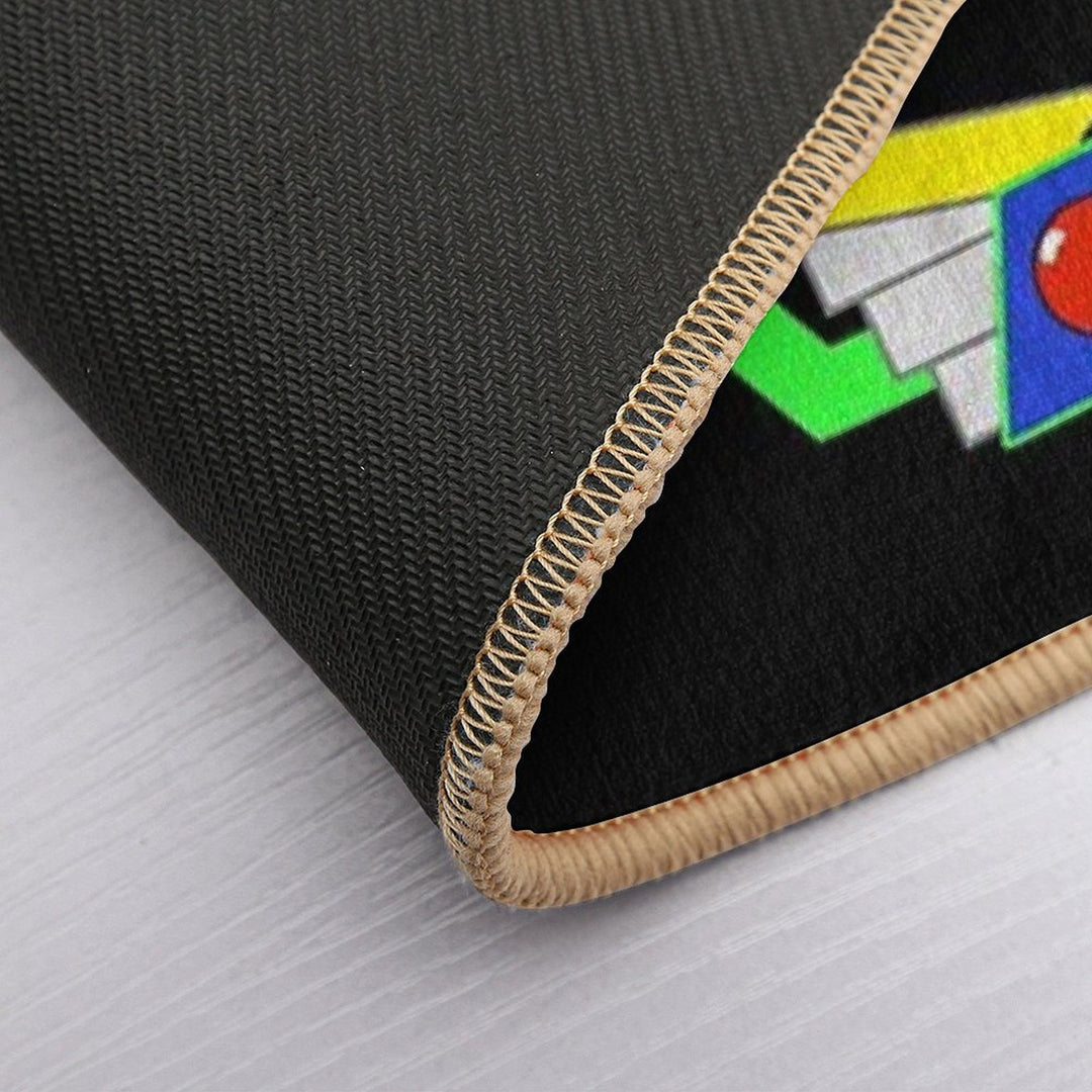 Galactic Hero High Score Theme Park Ride Durable Bath Mat